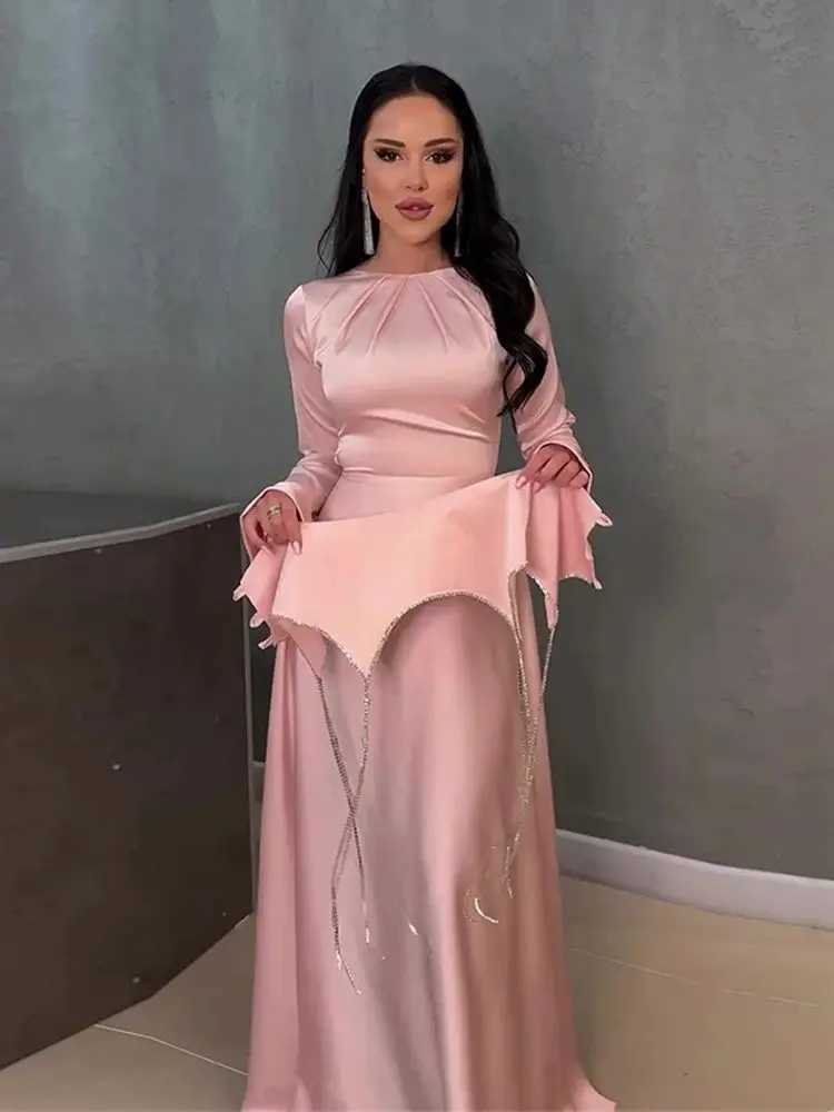 Ramadan Eid Satin Abaya Islam Muslim Dress Prayer Clothes African Dresses For Women Robe Musulmane Femme Vestidos Para Mujer X250514