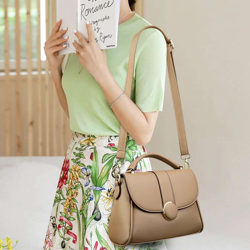 Designer Shoulder Crossbody Bags New High Quality Leather Purse Handbags Ladies Casual Messenger Bag Female Tote Sac
