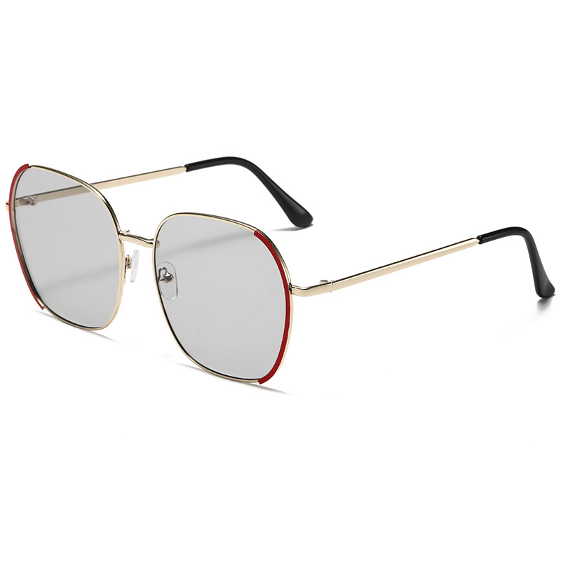Designer Sunglasses For Women Men Fashion Metal Sunglasses Luxury Polarized Lens Goggle Pilot PC Frame Oversized UV400 Eyewear Luxury Style Sunglasses
