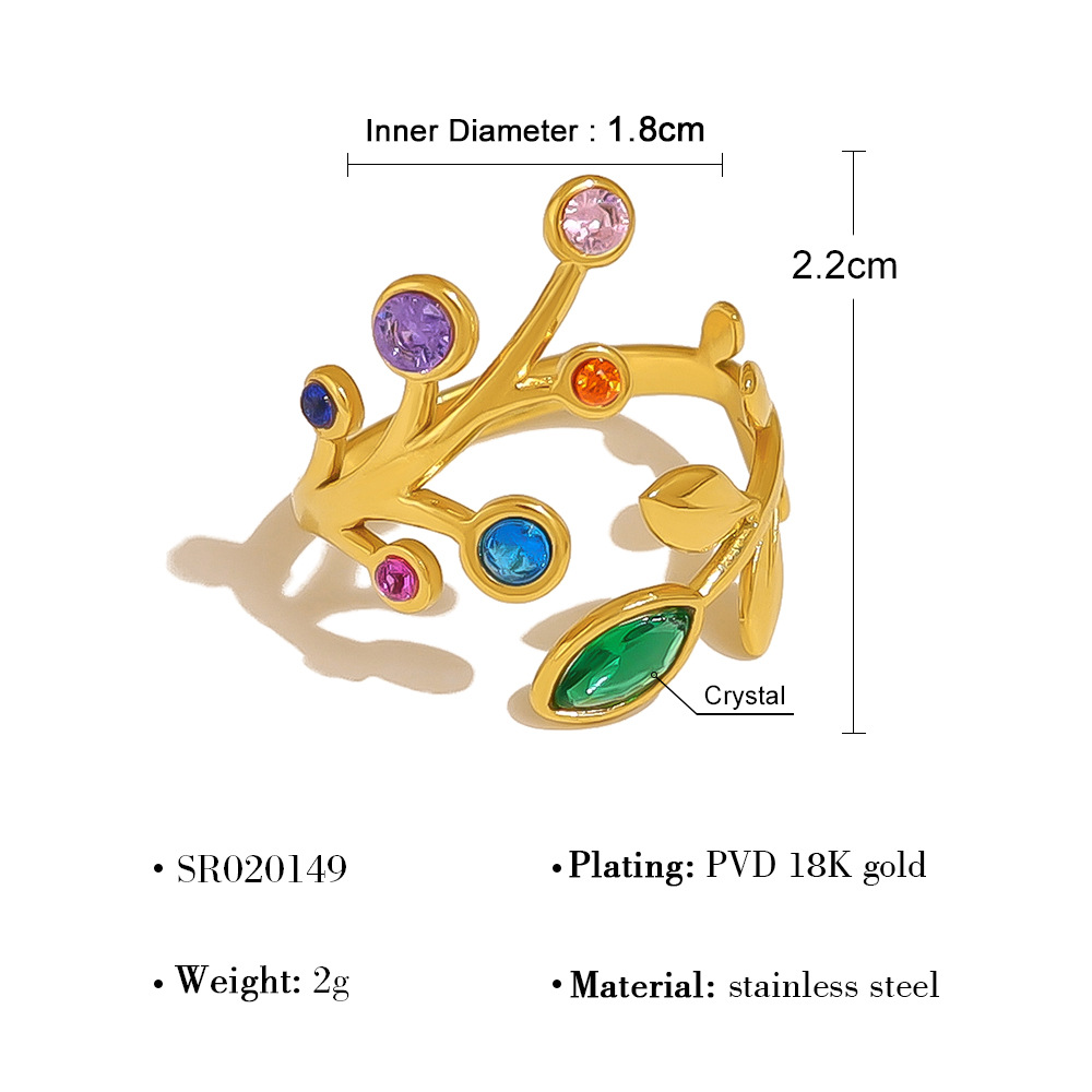 Sophisticated Leaf Motif Bracelet Style Pendant Ornamentation Piece from Durable Stainless Metal Alloy Accented With Shimmering Cubic Zircons