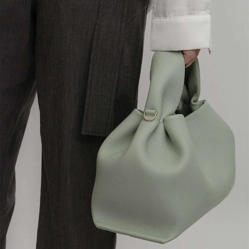 Tote Bag French Niche Brand New Versatile Solid Color Lunch Box Fashion Handbag Shoulder Crossbody Bag For Women KQ