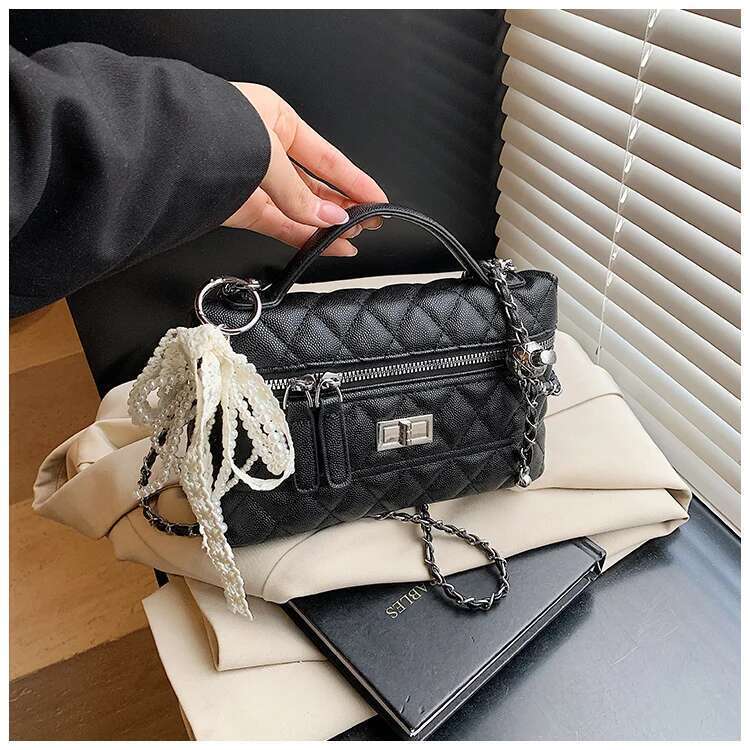 Elegant Vintage Tote Bag For Women Minimalist Leather Crossbody Handbag Designer Messenger Purse Stylish Large Capacity