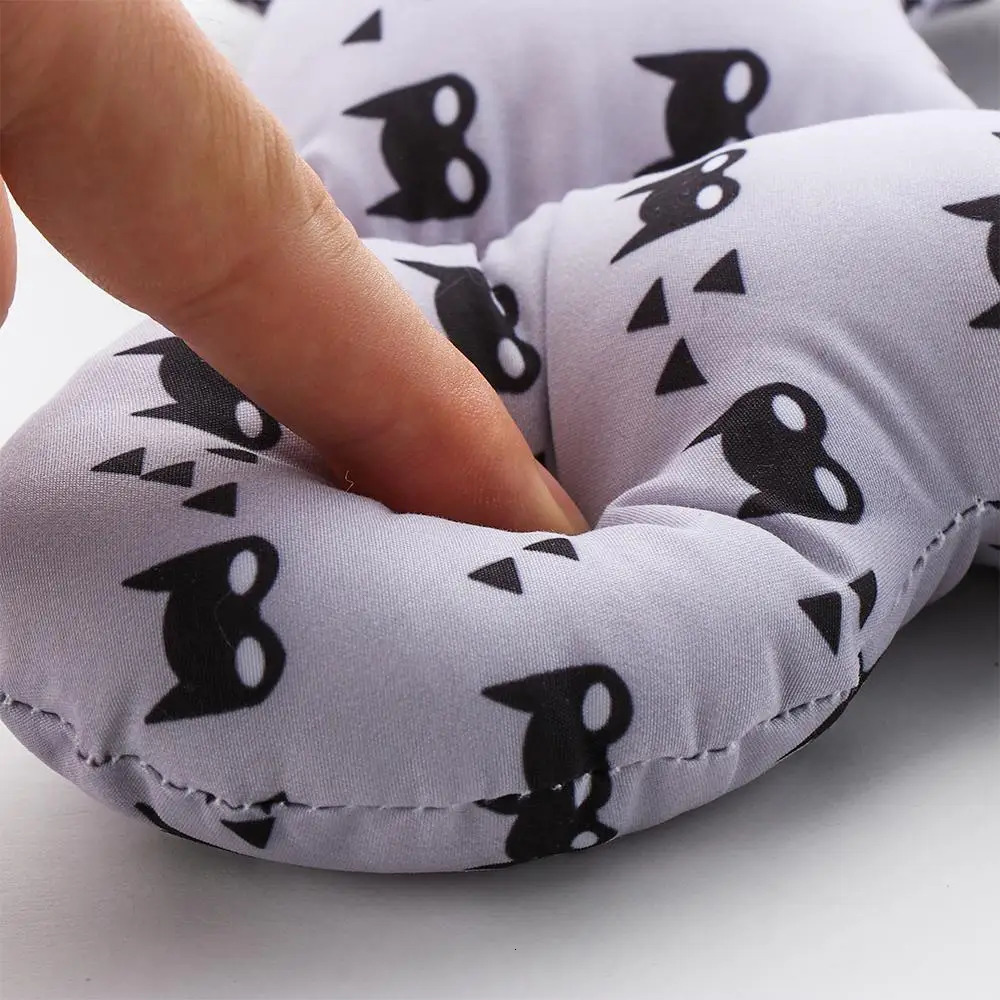 Protective Travel Car Seat Head And Neck Pillow Soft Neck Support Pillow Children U Shape Headrest Head Protection Cushion 250514