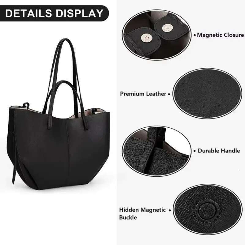 Women's Handbag, Synthetic Leather Shoulder Large Capacity Tote Bag, Shopping Bag Bags