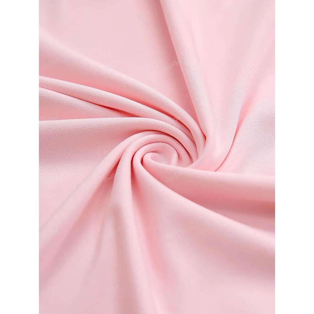 ROSEGAL Plus Size Women's Crisscross Camis Top and Blouse, Light Pink Print Lace Trim, Sheer Asymmetrical T-Shirts Vest Set