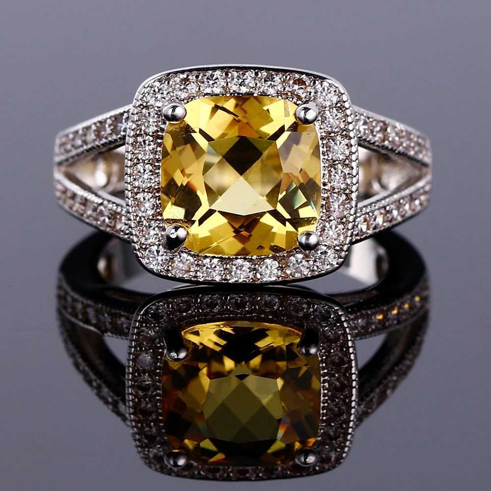925 Silver Hot Sale Colorful Rings For Women Fashion Cubic Zirconia Ring Classic Wedding Party Daily Life Jewelry Gift WholesaleXJ250514