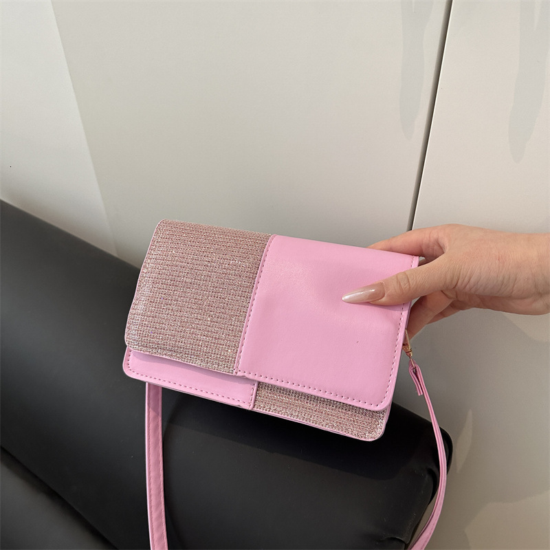 Work Commuting Handheld For Women 2025 New Texture New Free Delivery Designer Bag Small Square Bag Fashionable And Versatile Temperament Single Should