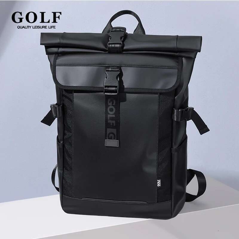 GOLF Fashion Backpacks Man Business Laptop Backpack 15 6 inches Waterproof Expandable Back Pack Travel Oxford Multi Compartments