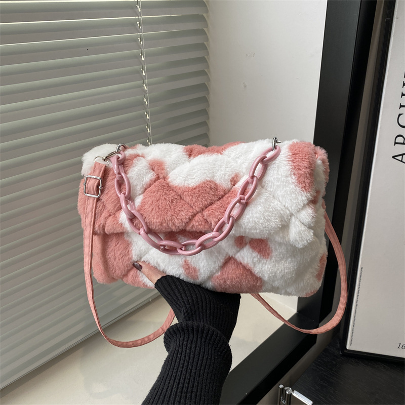 2025 Spring New Luxury Bag Trendy Simple Personalized Single Shoulder For Women Stylish Texture Soft And Sticky New Free Delivery Designer Bag Plush U