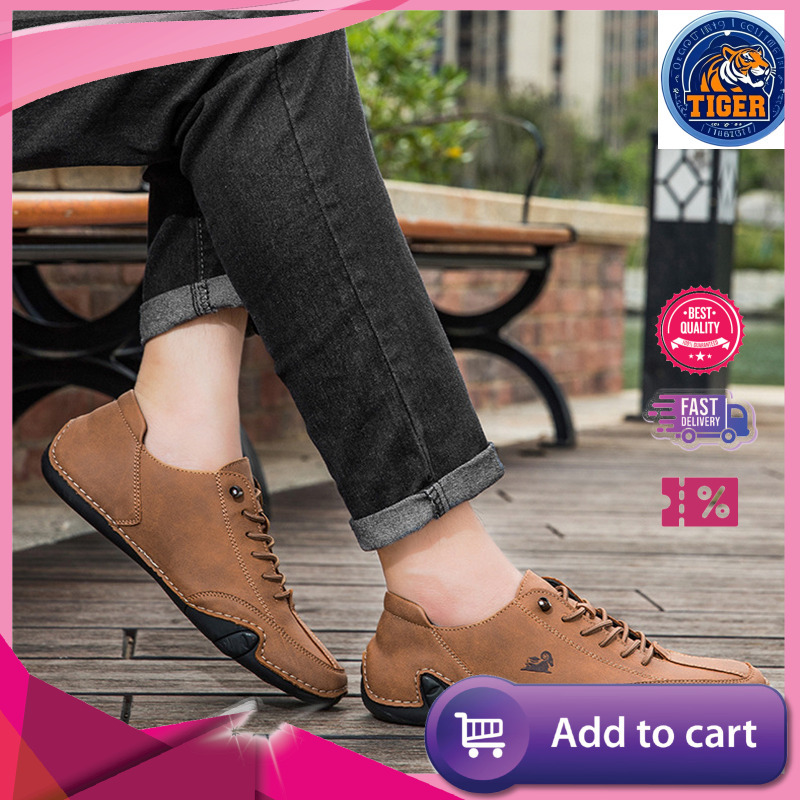 Ddmytiger Sneakers Men Shoes Casual Loafers Vulcanized Shoe Outdoor Lace Up Flats Soft Slip On Roman Comfort Tennis Zapatillas Hombre