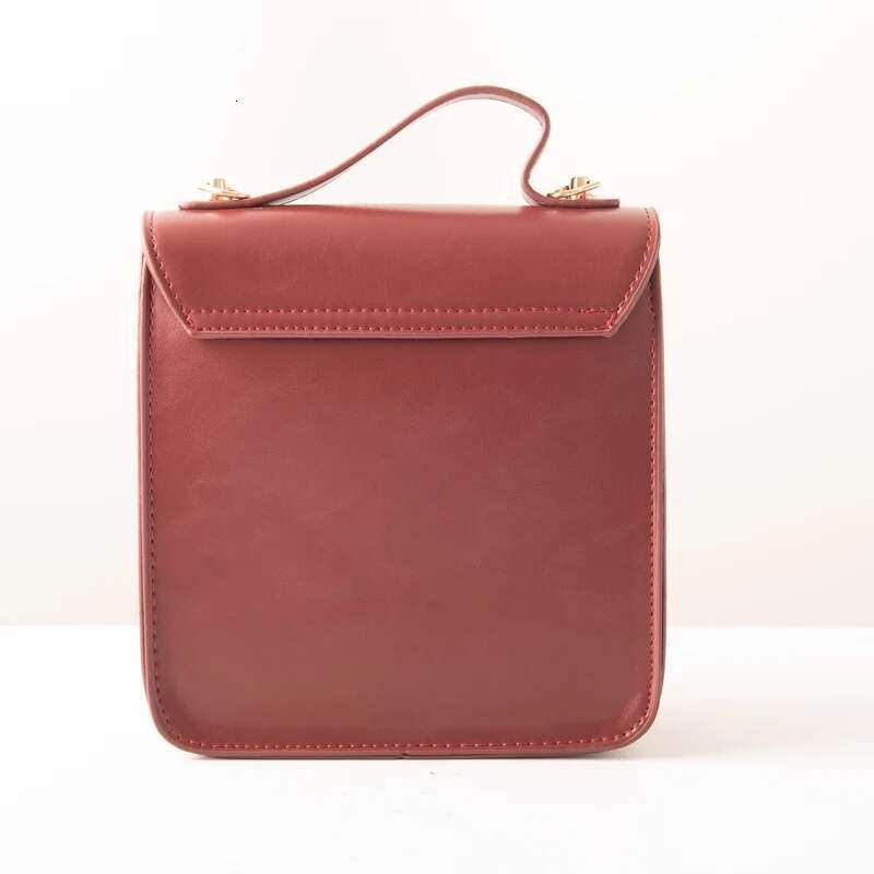 New Trend All-Match One-Shoulder PU Handbag Women's Small Square Messenger Bag
