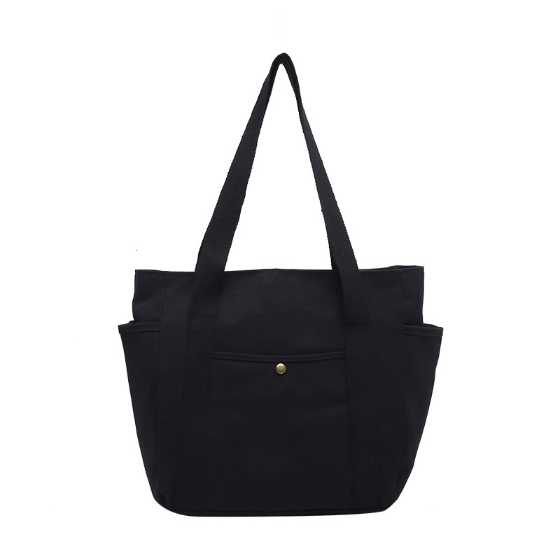 Free Delivery Designer Bag Canvas Women's Hand Shoulder Versatile Hand For College Students Commuting Large Capacity Tutoring Multiple Pockets Lu