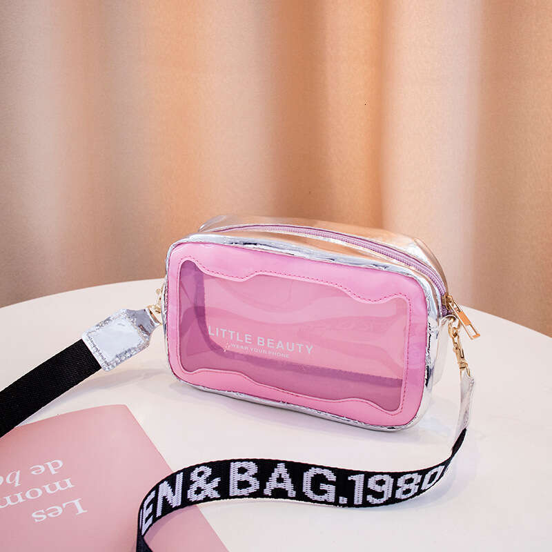 Transparent Makeup 2022 New Bags Women's Small Trendy Printed Camera Bag