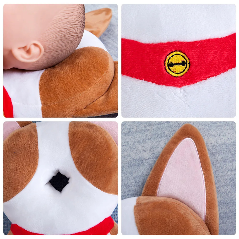 Baby Head Protector Backpack Pillow For Kids 1-3Years Toddler Children Soft Pp Cotton Protective Cushion Cartoon Security Pillow 250514