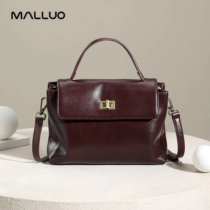 Cowhide Genuine Tote Bag for Women Soft Natural Cow Leather Fashion Crossbody Bags Female Shoulder Handbag Lady