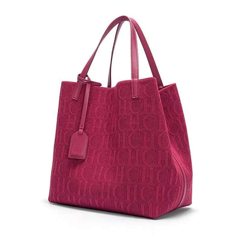 2025 New Handbag High Quality Fashion Classic Solid Color Large Capacity Women's Shoulder Bag