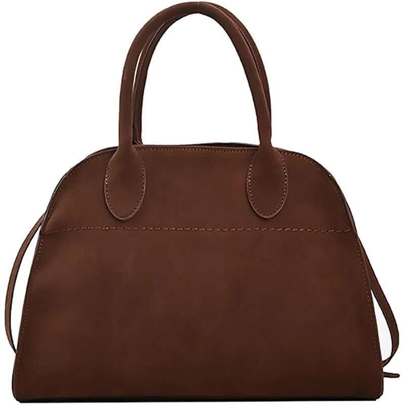 Tote For Women Women's Suede Purse Vintage Top Handle Fashion Retro Shoulder Satchel Work Leather Bag