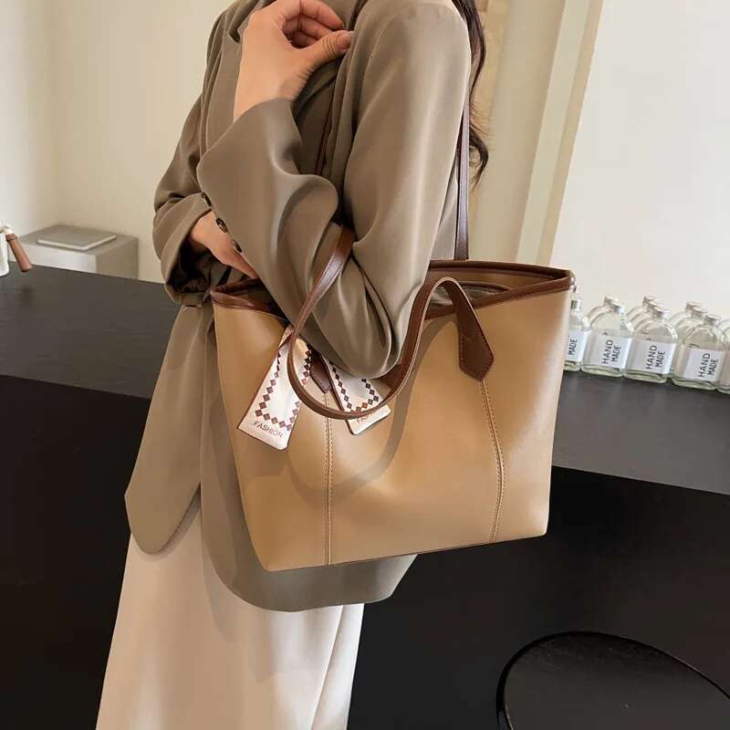 2025 New Women's Oversized Tote Bag - Perfect For Commuting, Shoulder Carry