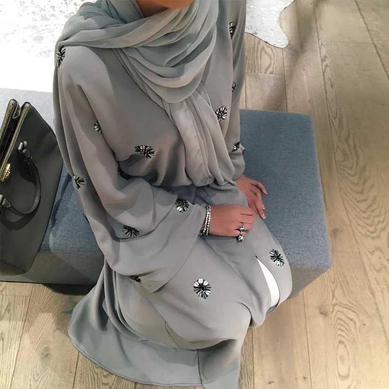 Abaya Kimono Kaftan Dubai Islam Muslim Hijab Dress Abayas Caftan Marocain Qatar Oman Turkey Clothing For Women Robe Femme X250514
