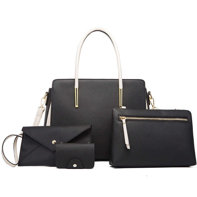 Tote Bag New Trendy Women S Fashionable Colored Four Piece Set Mother Fresh Crossbody Shoulder Bag Handbag KQ