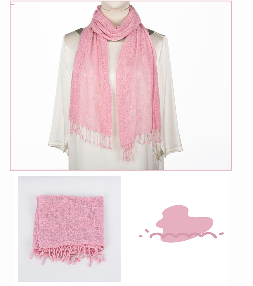 scarf designers silk summer solid color Long Wraps Classic sunscreen breathable multi-purpose silk scarf neck shawl measures 30*120cm100% noil silk144