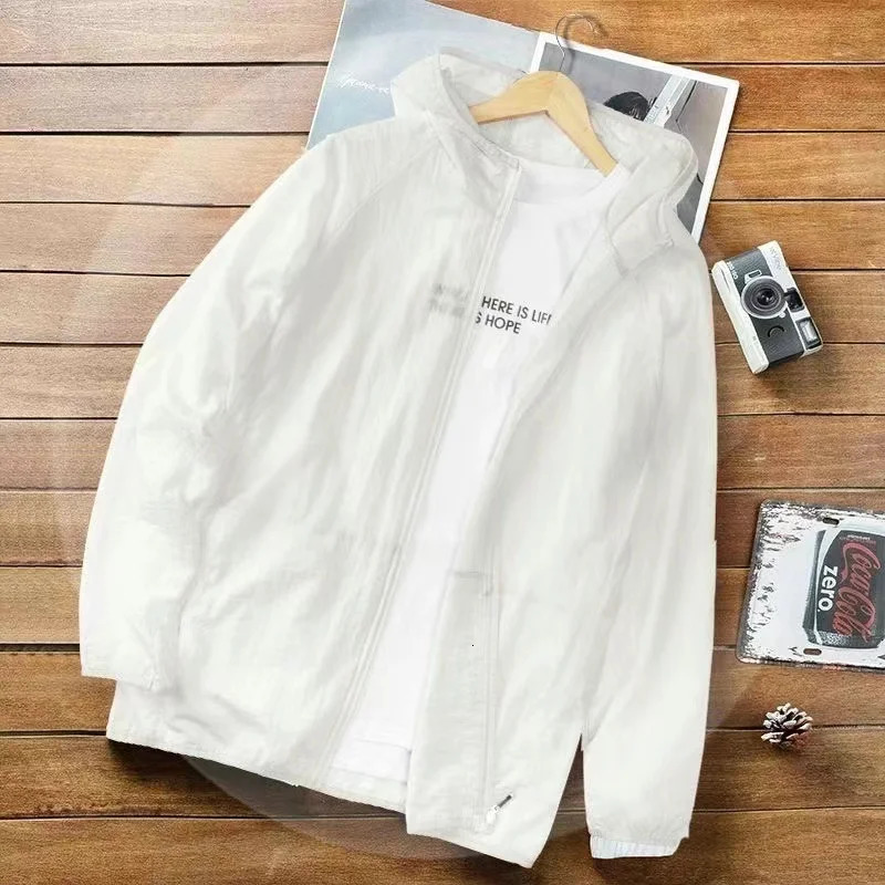 YJKVUR Unisex Summer UPF 50 UV Sun Protection Hoodie Jacket Men Women Lightweight Hiking Outdoor Long Sleeve Sun Shirt Coat 250513