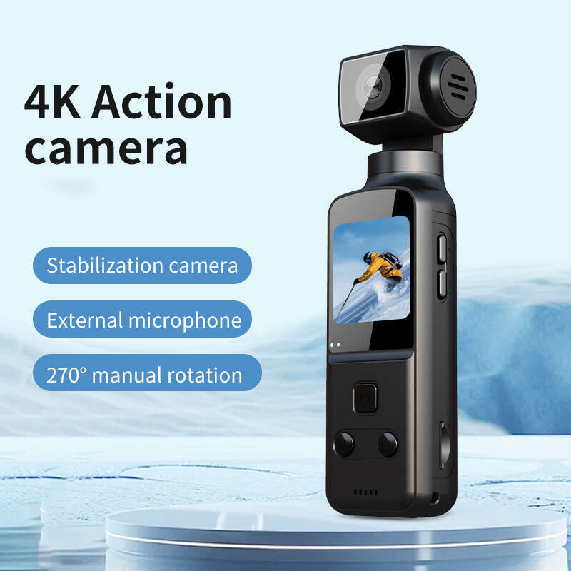 5K high-definition 4K outdoor cycling handheld digital sports camera, back clip law enforcement recorder