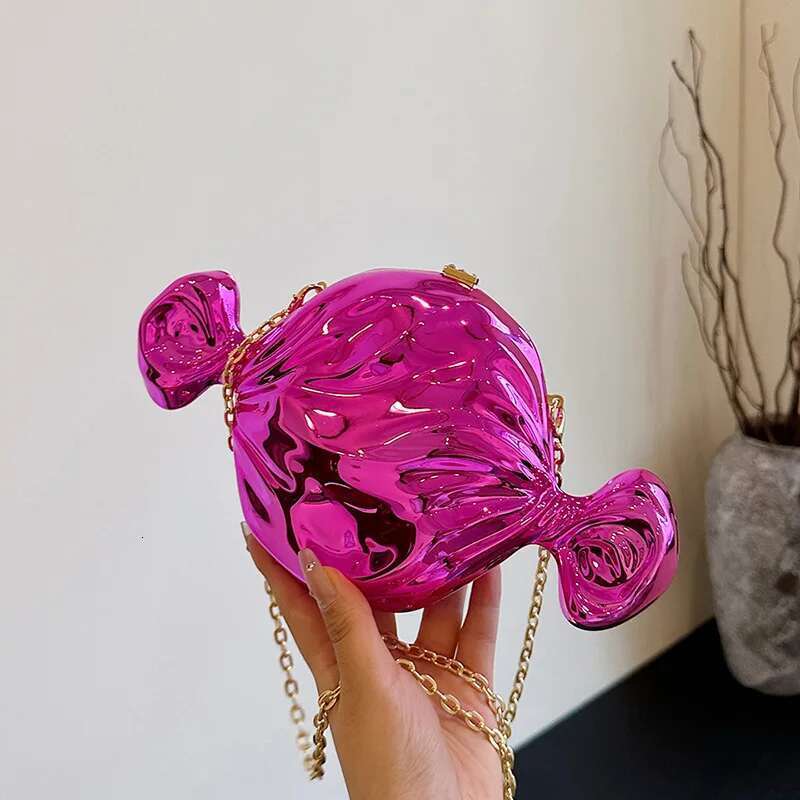 Purse Fashion Wedding Lipstick Women's Handbag 2025 Gold Geometric Evening Clutch Versatile Crossbody Bag Chain