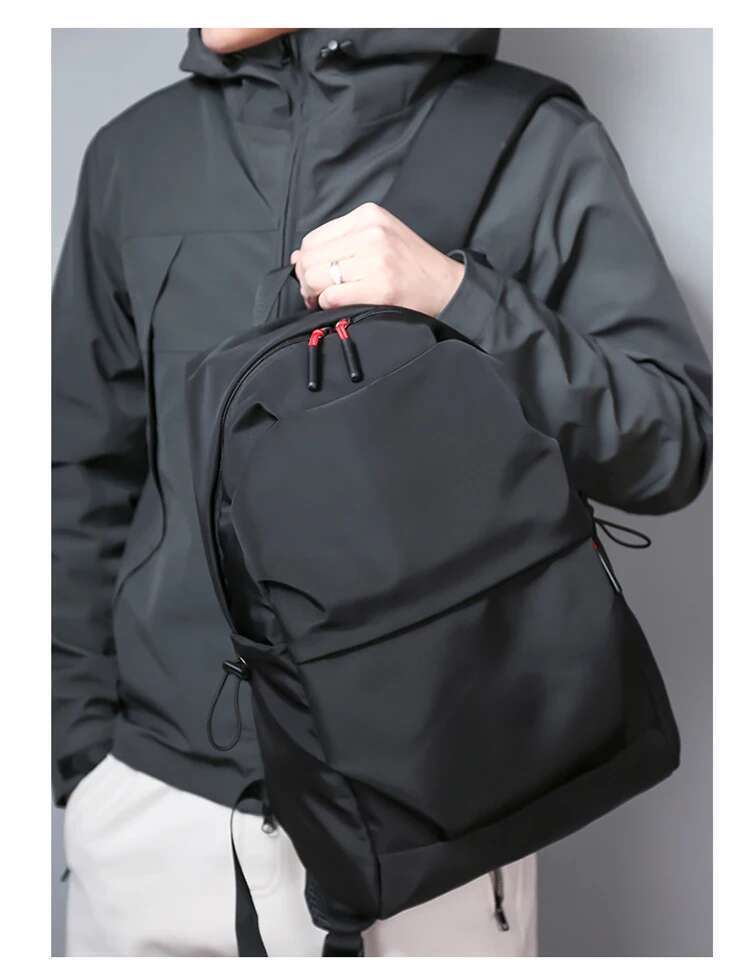 Designer Bag 2025 New Men For 15.0 Inches Laptop 2024 Back Pack Large Capacity Students Backpack Pleated Casual Style Bag Water Luxury Bag