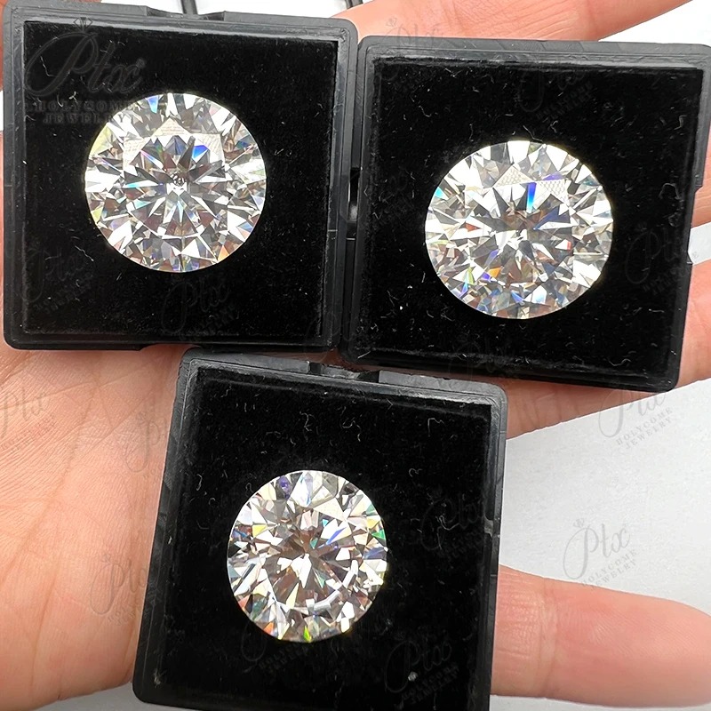 Multi Shapes Loose Moissanite Stone Customized GRA Certified White D Color VVS1 New Wholesale Price 1 Carat Moissanite Diamond for Jewelry Making