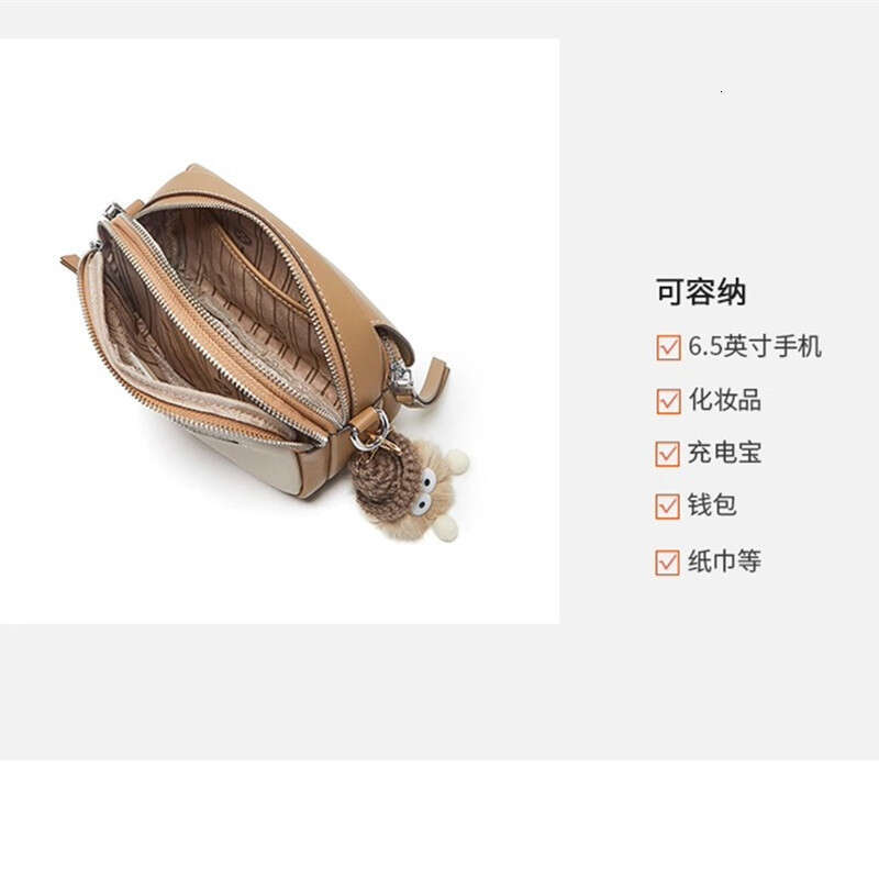 Advanced Western Style For Women 2025 New Small Design Crossbody Mini Round Handheld Single Shoulder Women's Bag