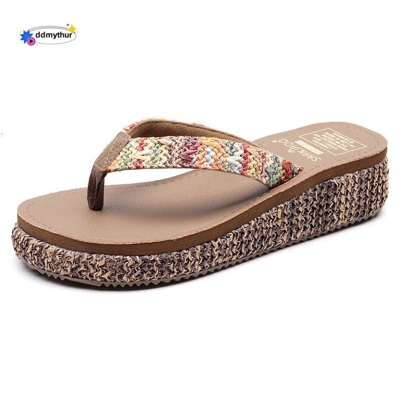 Lafite grass slippers for women's outdoor wear 2025 new style cool slippers, internet famous, fashionable, versatile, cute, half body skirt, flip