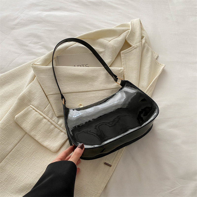 Free Delivery Designer Bag This Year's Popular And Fashionable Korean Version Shoulder For Women's 2025 Spring New Versatile Instagram Solid