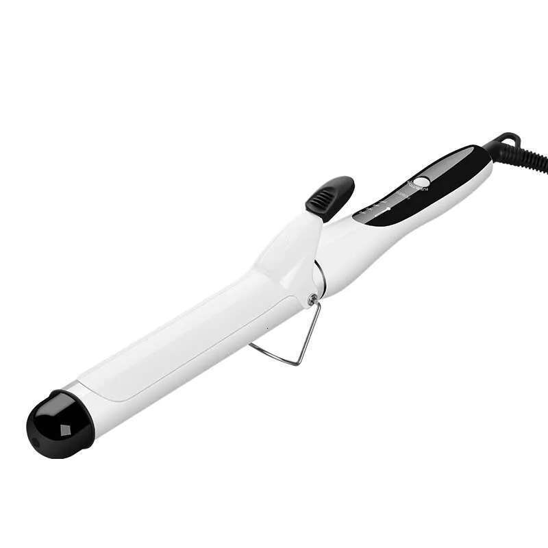 Hair Curling Electric Ceramic Large Wave 25Mm Professional Curly Bangs Inside Button Curler Iron Styling Tool