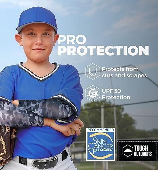 Sports Compression for Men Women Youth, Kids Arm Baseball - Volleyball Sleeves & Basketball Sleeve