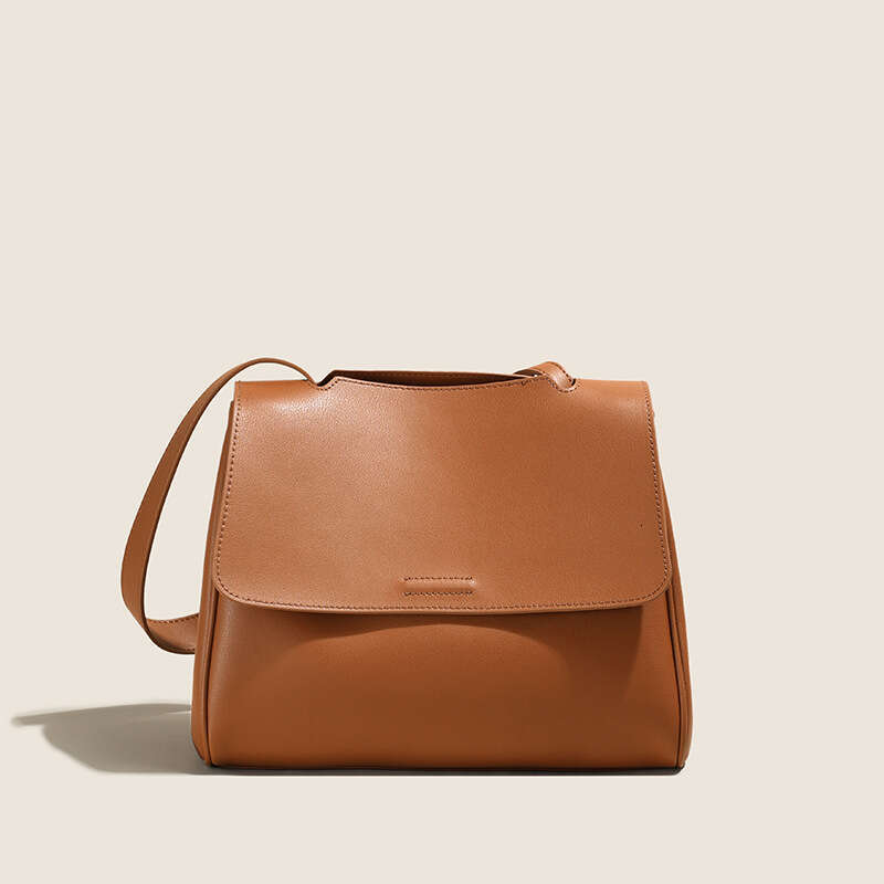 Genuine Leather Bag For Women 2025 New High-End And Niche Tote Large Capacity Crossbody Bag, Women's Commuting Handbag
