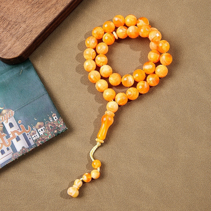 Arabic string 12cm holding 33 beads of praise, prayer beads, Muslim accessories