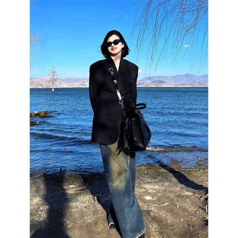 Punk style rivet motorcycle new large commuting hand held travel fitness spicy girl armpit tote bag