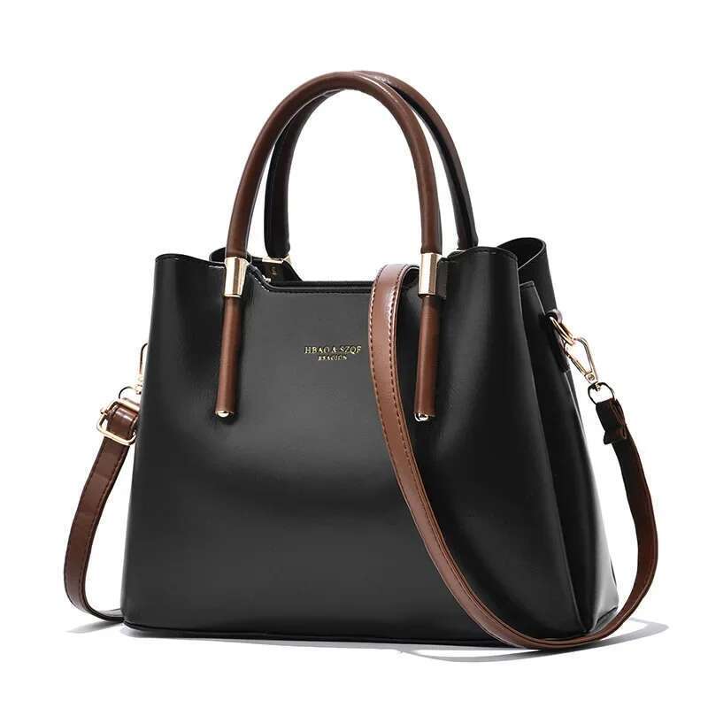 2024 New Style Fashion Women's Handbags Large Capacity Middle-Aged Mom Bag Shoulder Crossbody Bags