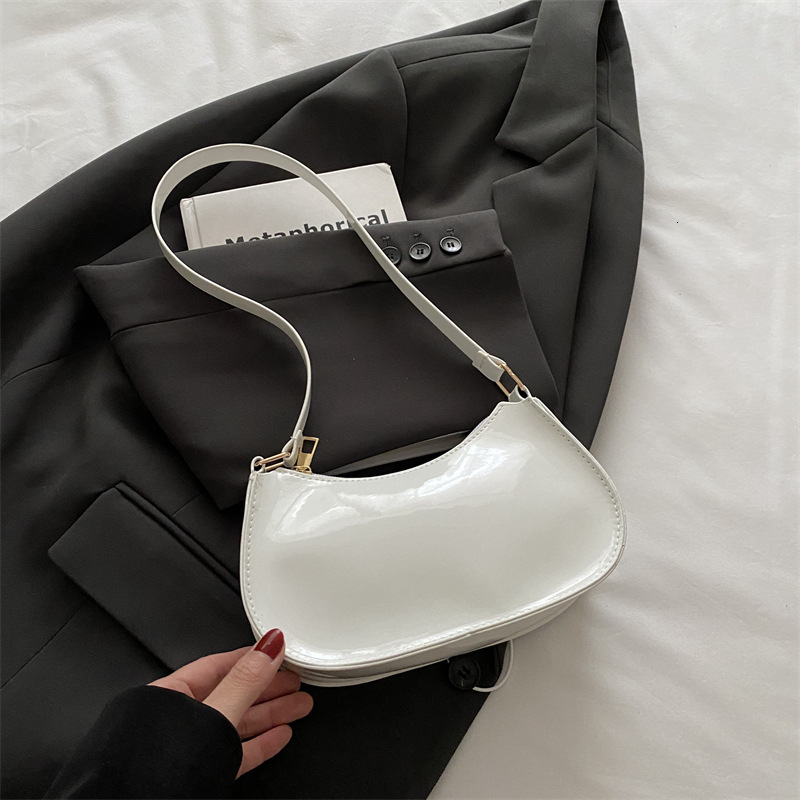 Popular New Luxury Bag Free Delivery Designer Bag Fashion Solid Color 2025 New Korean Version Single Shoulder Underarm Handbag Women's Stylish Sm
