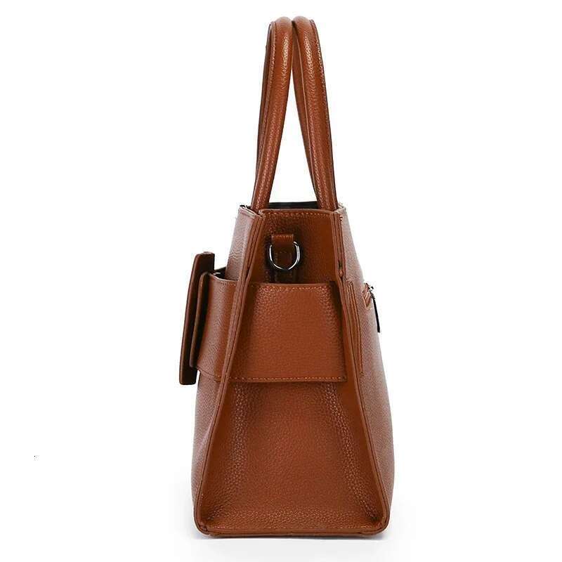 Complete 3 - Set Collection: Women's Fashion Tote Bags And Vintage Shoulder Messenger Bags, Leather Composite