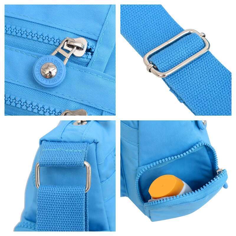 Women's Leisure Oxford Crossbody Light Female Simplicity Handbags Soft Waterproof Ladies Fashion Versatile Shoulder Bags