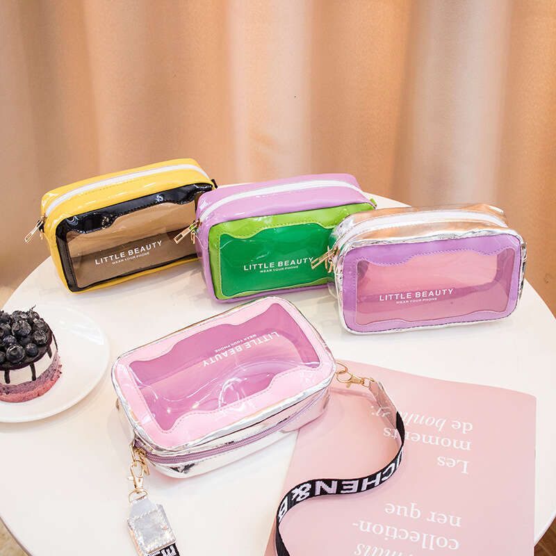 Transparent Makeup 2022 New Bags Women's Small Trendy Printed Camera Bag