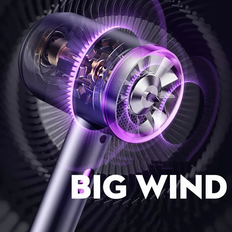 Hair dryer Household anion hair care household large wind small power quick drying portable low noise hair dryer 250513