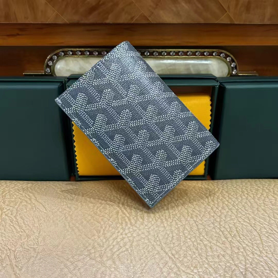 10A card holder Designer wallet with orginal box coin purse passport pouch ID case card holder pocket women bag vintage pebble cardholder credit card