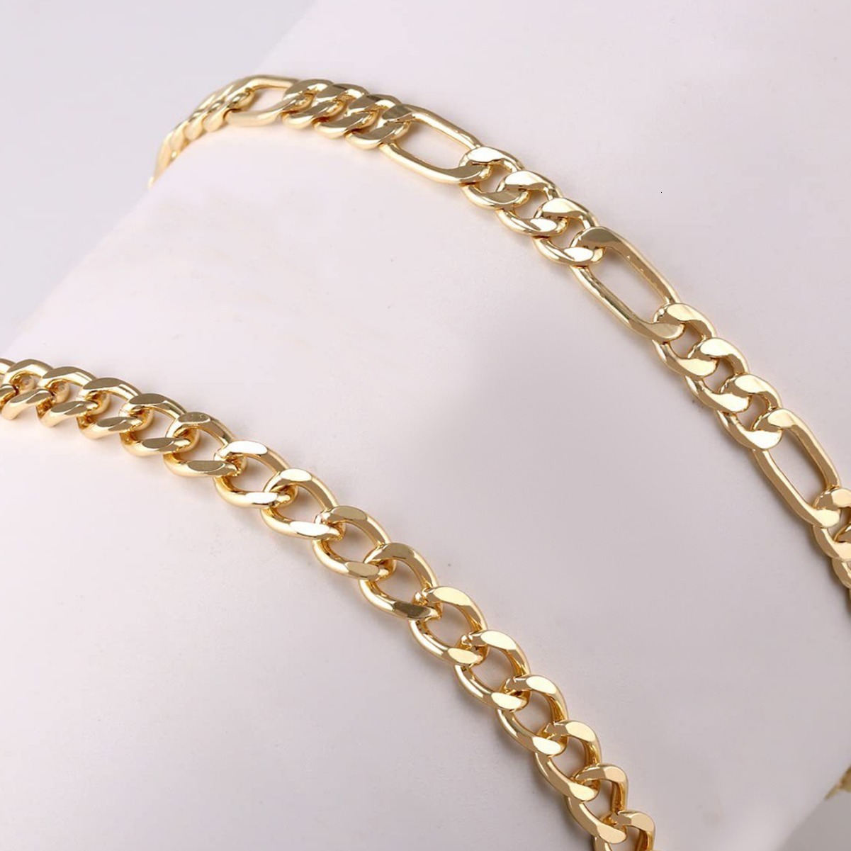 Jewelry Simple Metal Figaro Set Beach Women's New Foot Chain