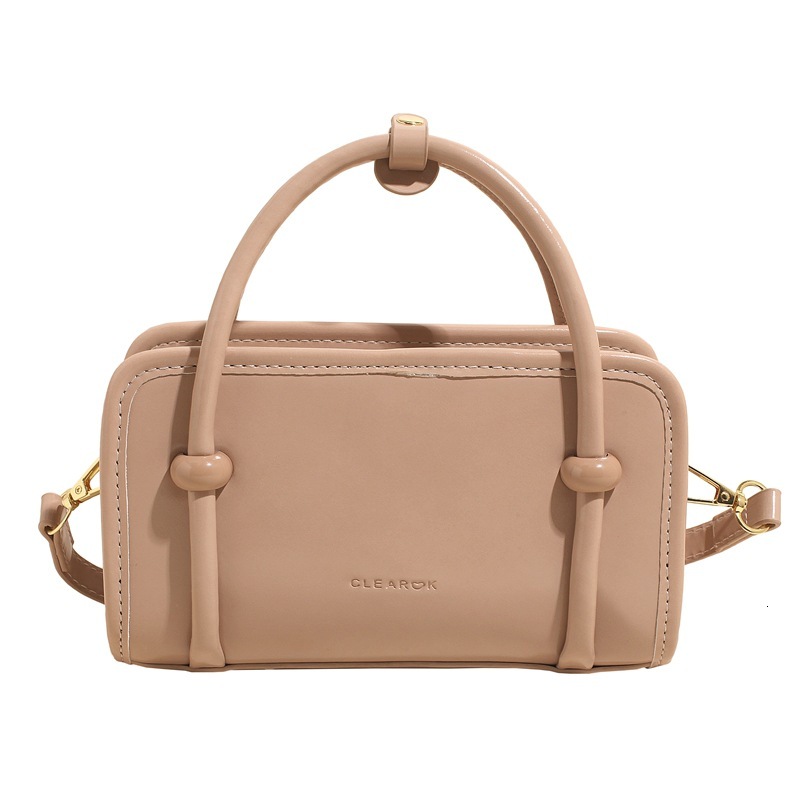 2025 New Fashionable Women's Spring/Summer Versatile Simple Female Designer Shoulder Crossbody Bag Cute Casual Handheld Small Square Bag High End