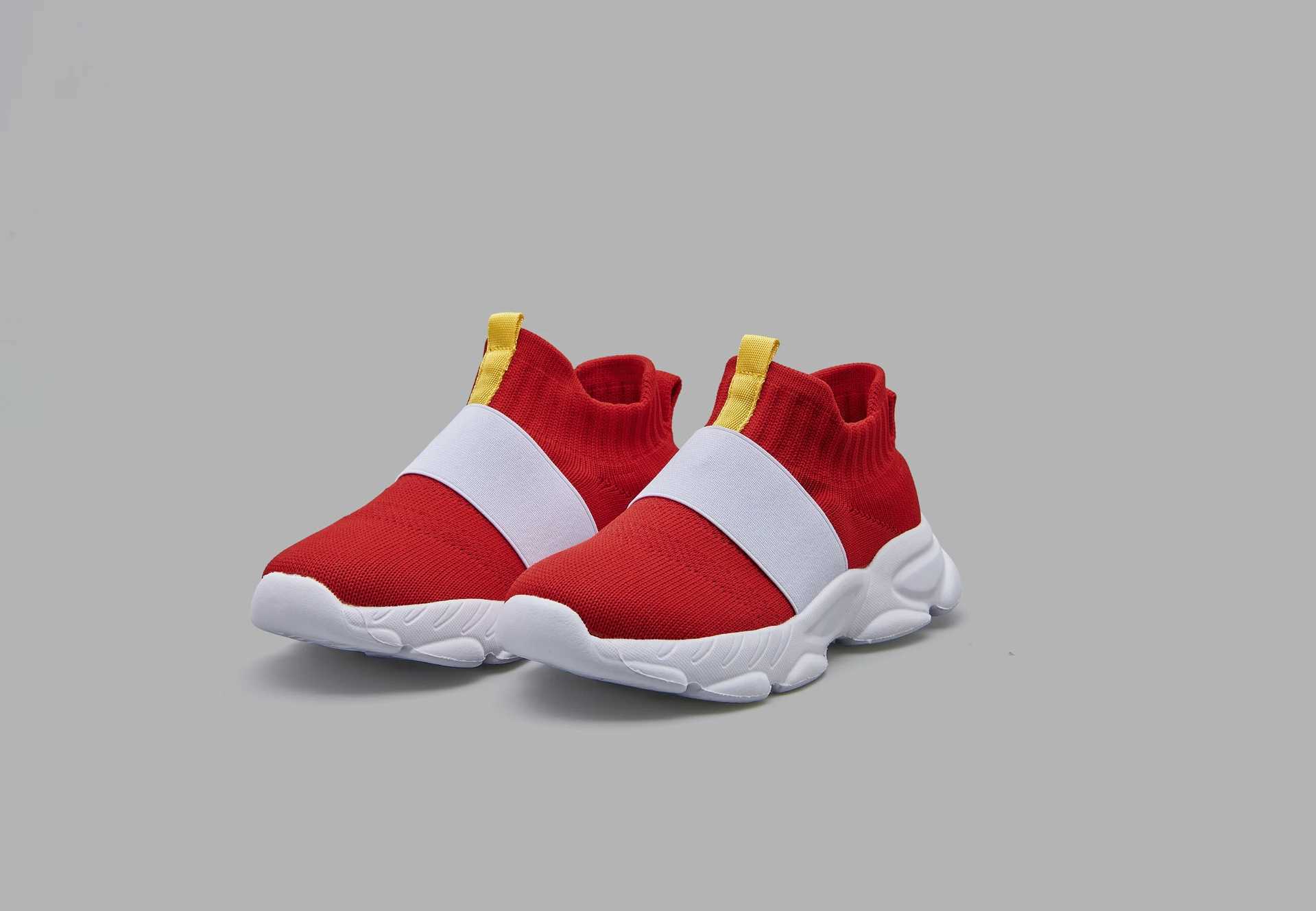 Sonic Shoes For Boy Kids Red Tennis Shoes For Boys Cartoon Anime Shoes z250514