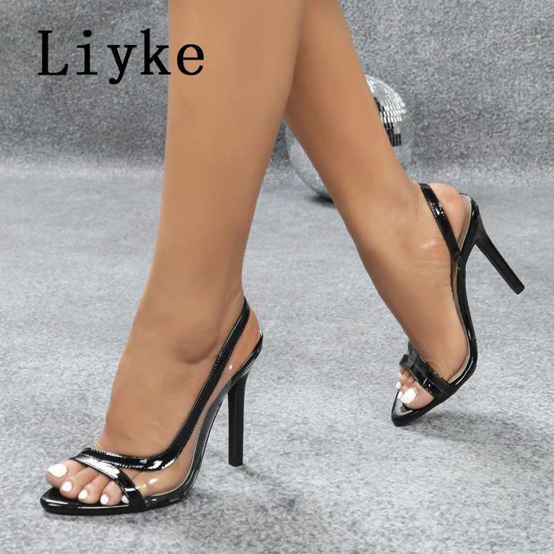 Similar Sexy Slingback Sandals Women 2025 Summer Fashion Cozy Open Toe Slip On Back Strap Shoes Red High Heels Sandals The Woman W250514