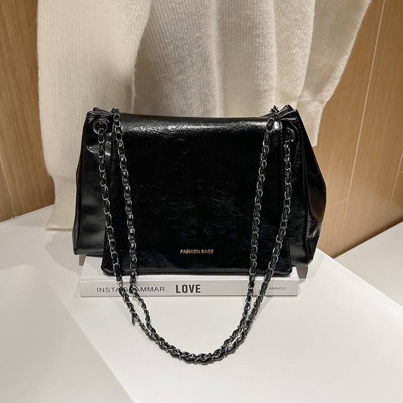 Free Delivery Designer Bag Large Capacity Women's Fashion 2025 Autumn Chain One Shoulder Crossbody Leisure Texture Small Square Bag Luxury Bag